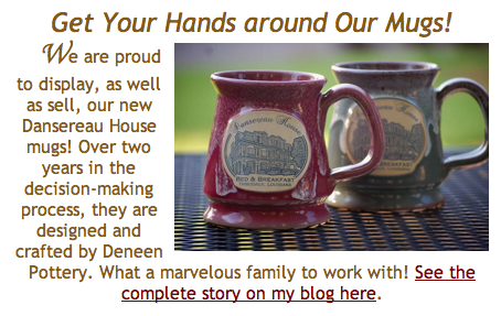 Two Dansereau House Mugs 