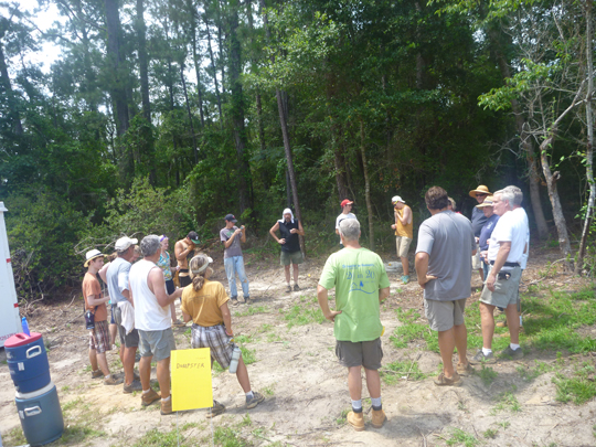 Group gathering for prayer 