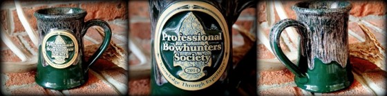 professional bow hunter society mugs 