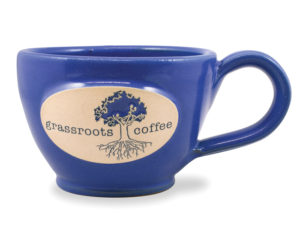 grass root coffee mug 