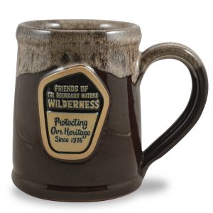 Friends of the Boundary Waters <a class='qbutton' href='https://deneenpottery.com/mug-styles/rancher-mug/'>View More Details</a>