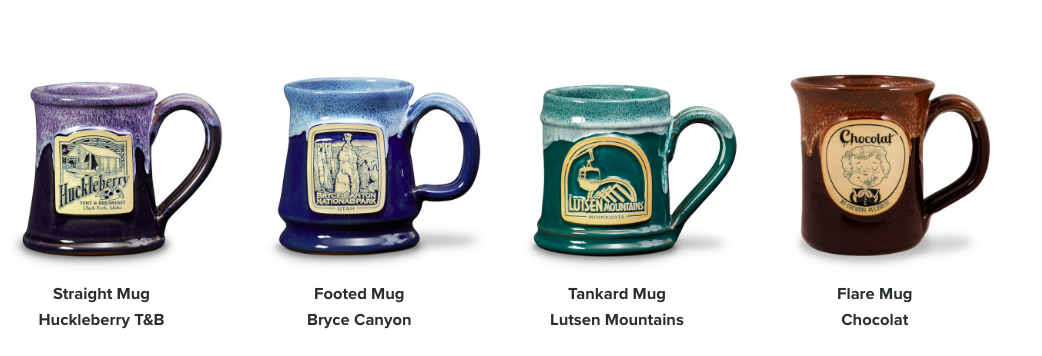 deneen pottery mugs