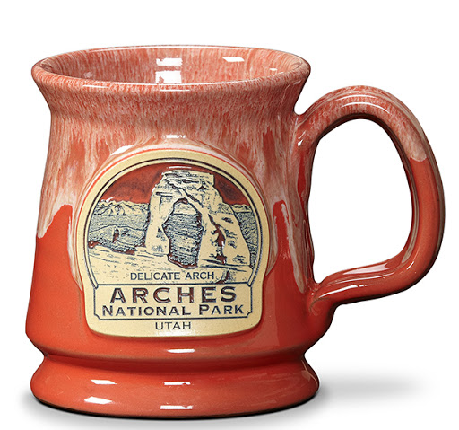 Red orange Arches National Park Mug