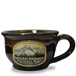 Mount Rainier National Park <a class='qbutton' href='https://deneenpottery.com/mug-styles/soup-mug/'>View More Details</a>