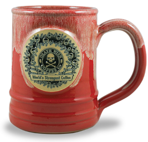 Death Wish Coffe Co. <a class='qbutton' href='https://deneenpottery.com/mug-styles/norg-tankard/'>View More Details</a>