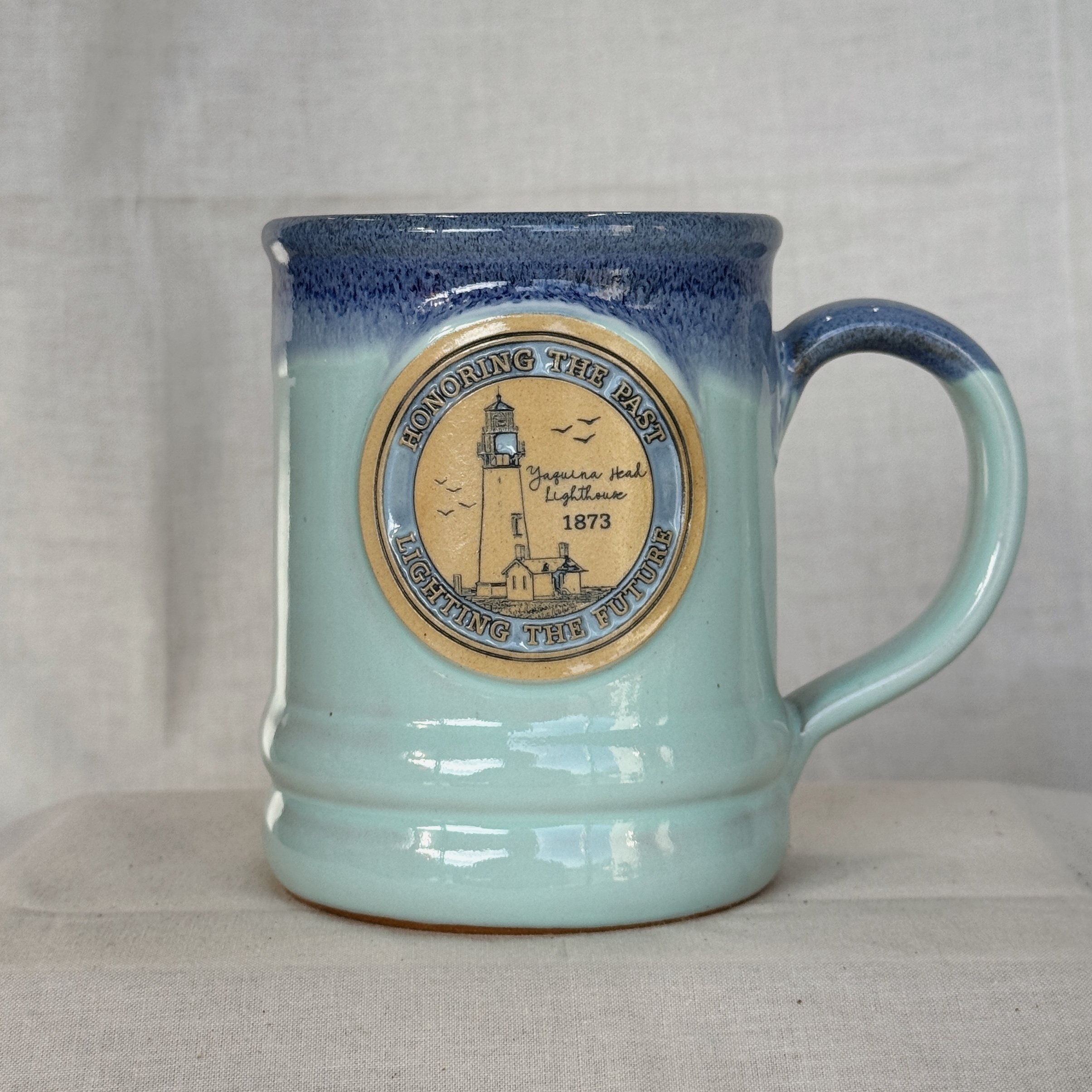 Aqua Blue Ramsey Mug 