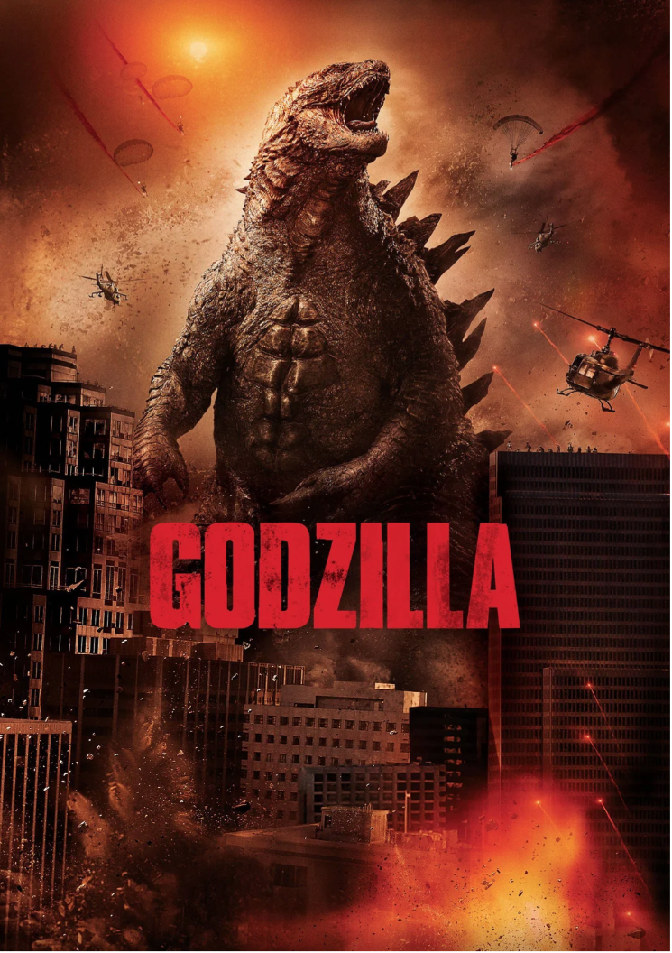 Godzilla movie poster 