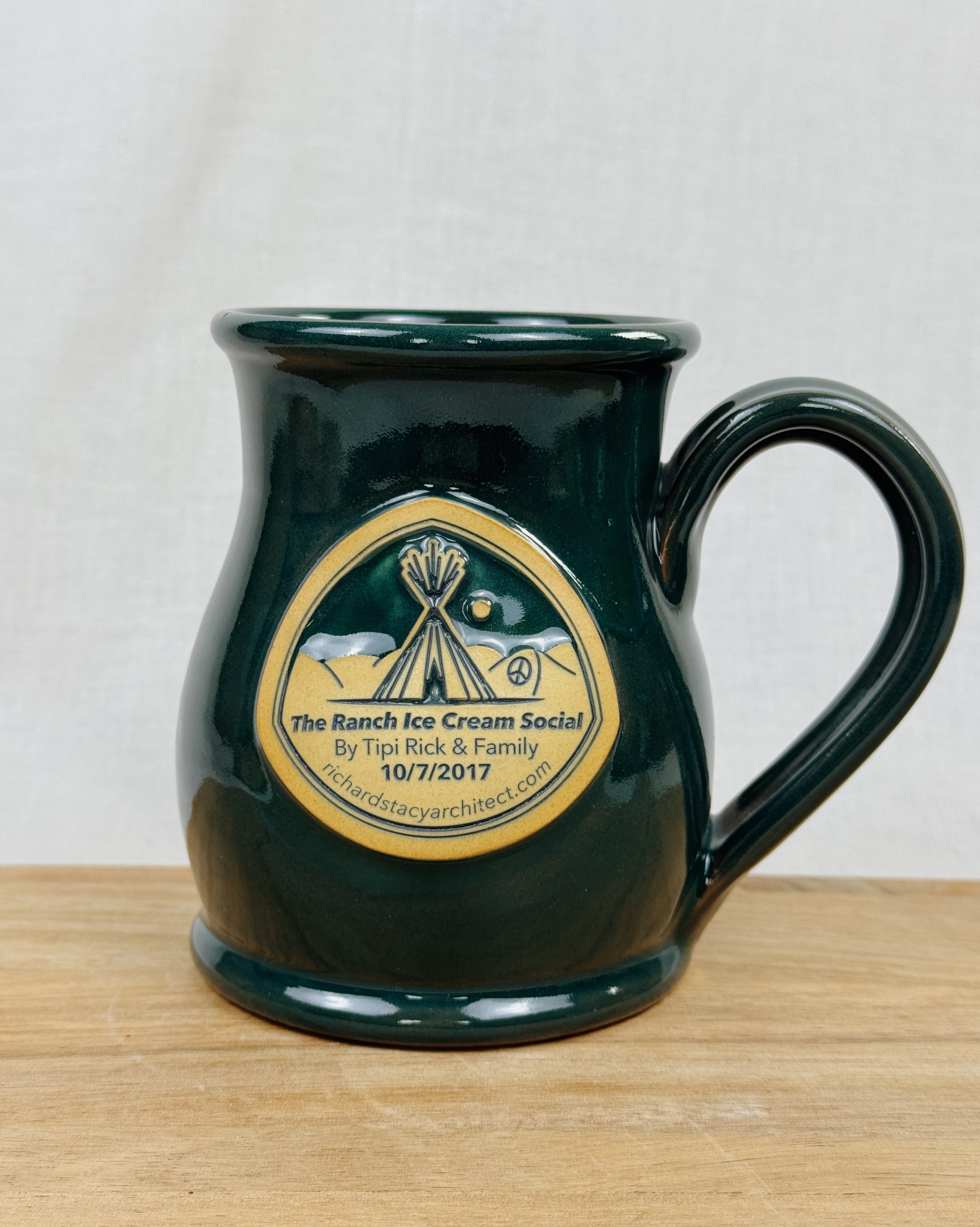 teal mug